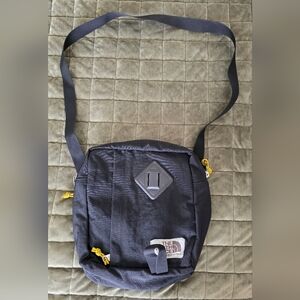 The North Face Black and Yellow Messenger Bag